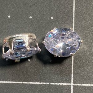 10x8mm Oval Crystal Rhinestone w/setting (10)